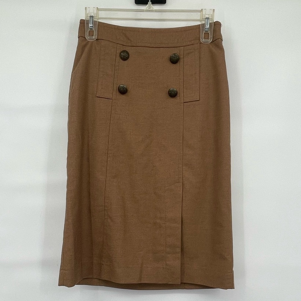 The limited brown academia pencil skirt